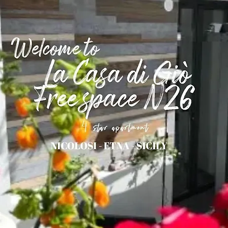 La Casa Di Gio - Free Space N26 Nicolosi Exterior photo